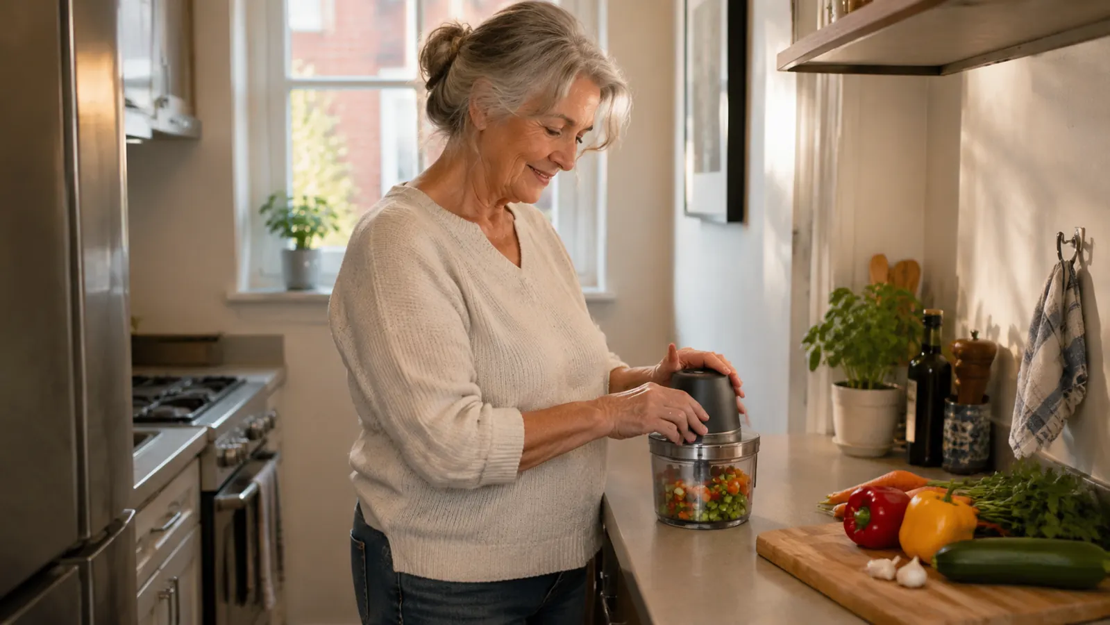 How to Chop and Prep Vegetables Fast With a Mini Food Processor